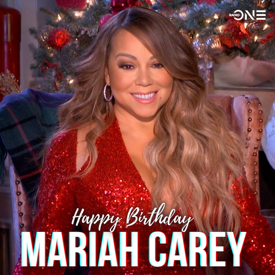 Happy birthday to one of the GOATs, Mariah Carey!  