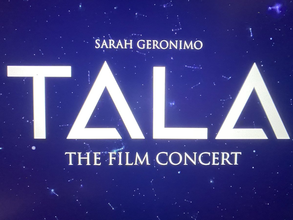 quincy_adrienne's tweet photo. โจTOTAL PERFORMER ๐ AGHHHH I was dancing, screaming/singing along esp for Kilometro and Tala ๐ค TY @JustSarahG for yet another great concert!! #TalaTheFilmConcert https://t.co/Z5k2h5M9vZ