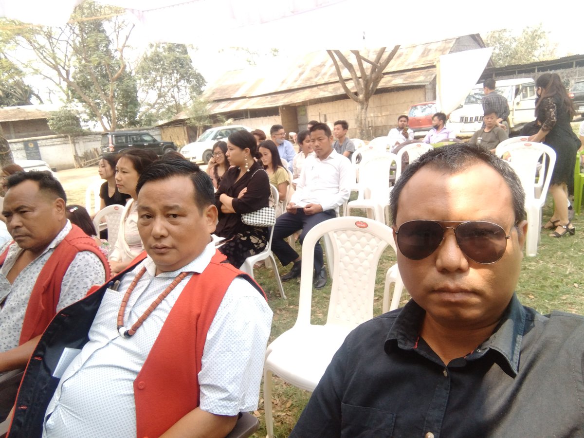 Attended fresher's cum parting social at City law college Dimapur with Hukuto khulu G.B Bamunpukhuri as special guest