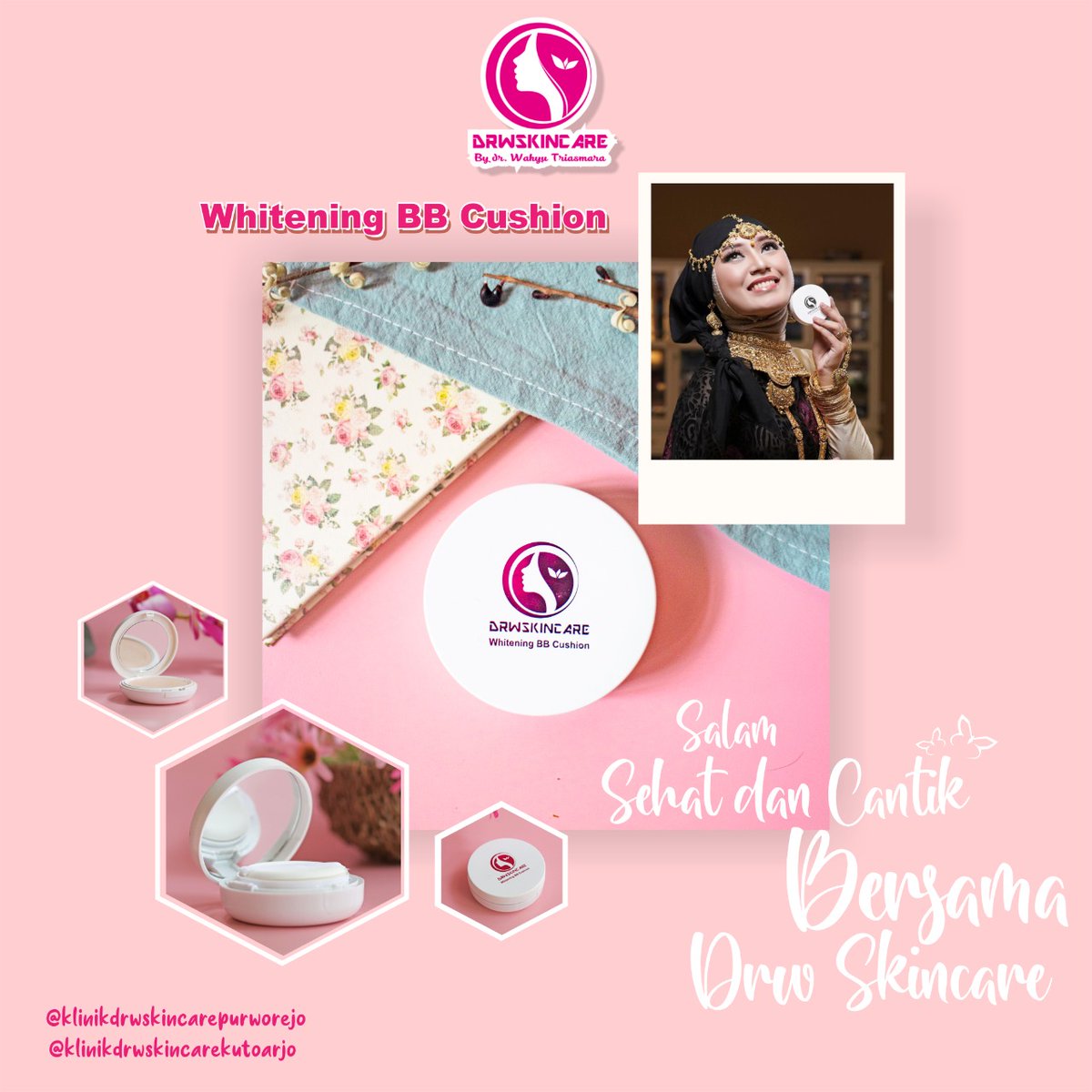 HeppyJusandi's tweet photo. 🍒 BB CUSHION DRWSKINCARE 🍒
Buat kamu yg suka Makeup , suka pake Foundation ?
BB Cushion Drwskincare hadir untuk mempermudah ritual makeup mu 😍
Lebih cepat dan praktiisss bebss 🤗

https://t.co/wBqwGDSrtf

#drwskincare #drwskincareindonesia #cintadrwskincare #drwskincarejuara https://t.co/KnnmEVjCL8