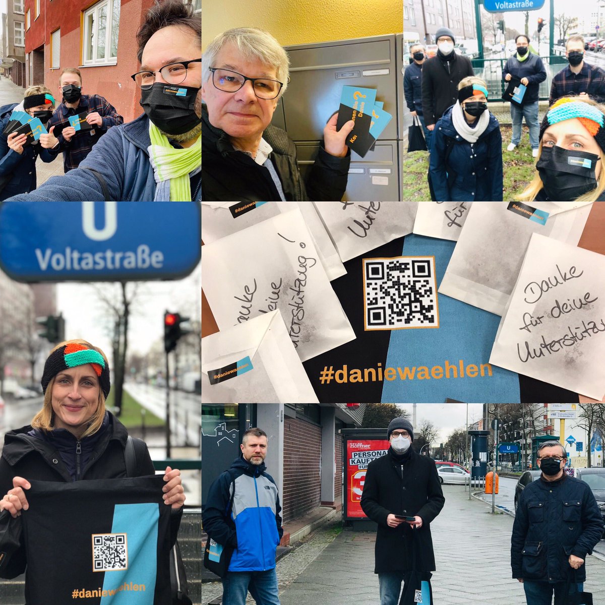 Schulz83D's tweet photo. Mit einem Teil des besten Wahlkampfteams habe ich heute wieder fleißig meine Kennen-Sie-Danie-Postkarten im #WK7 gesteckt. Wir sind #bereitfuermehr & geben alles für unsere #CDU! Auf ins #AGH 💪 #kennensiedanie #crewlove #wk7crew #cdumitte #agh2021 #daniewaehlen @cduberlin https://t.co/NtVVlXbcqh