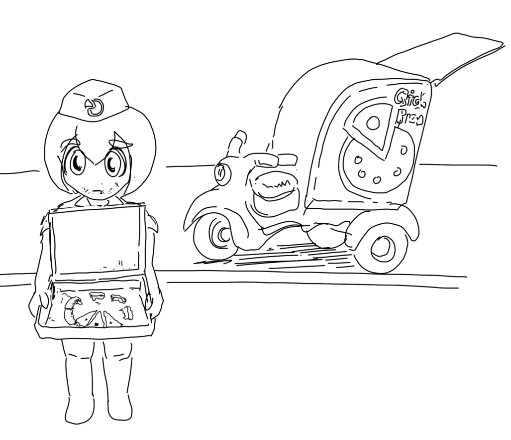 「ごめんね」 