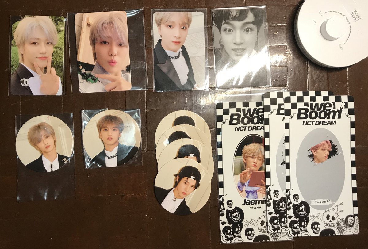 cherryjaystore's tweet photo. *พร้อมส่ง* ขายเหมา 13 ใบ 2.5k รวมส่ง
- ชาแนล we ver, boom ver แจมิน
- แฮชาน we boom, mfal
- การ์ดกลม แจมิน แฮช อินจุน(4)
- ขูด แจมิน จีซอง(2)
*สนใจ/เพิ่มเติม ทักเดมค่า ให้สิทธิ์คนพร้อมโอนก่อนนะคะ*
#ตลาดนัดnct https://t.co/1RGss156nP