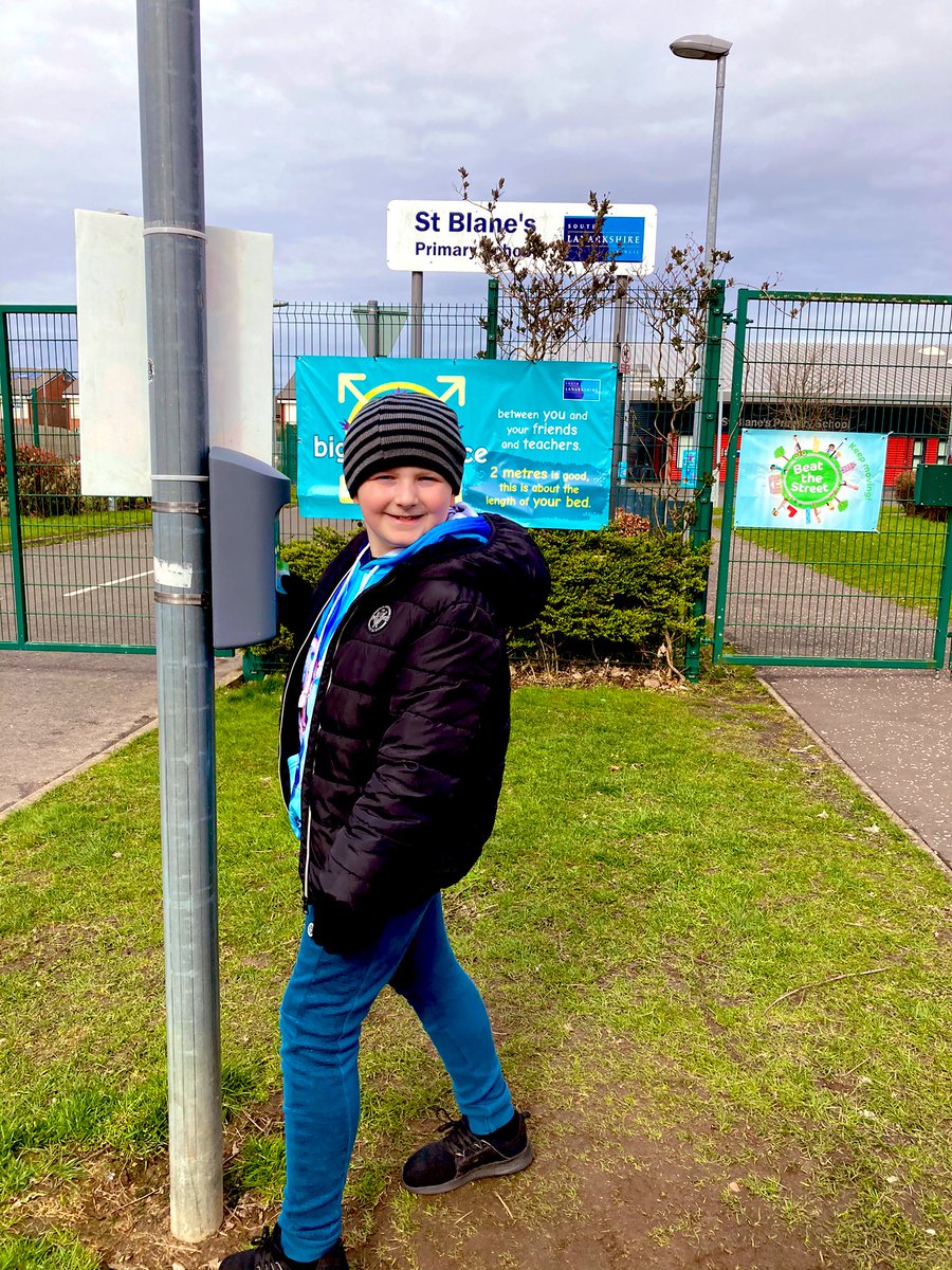 jo_anneF's tweet photo. @BTSHamBlan @SouthLanCouncil @SLLeisCulture @ActiveSchoolsSL Charlie Findlay from Blantyre out collecting points for St. Blanes 👍🏻 https://t.co/I0dacYUrTu