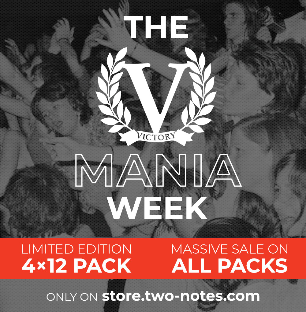 VictoryAmps's tweet photo. There is a huge sale going on over at the @twonotesaudio store on our Victory virtual cabinets. Sale ends on 31st March, so grab them while you can!
Link here: https://t.co/iJGS4t4tgT
#virtualcabinets #victoryamps https://t.co/euT3Rs8Y4J