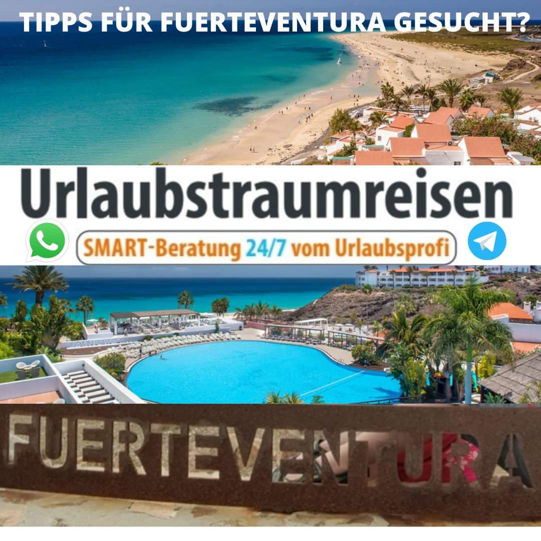 Du bist auf der Suche nach #Tipps für #Fuerteventura?
Der nächste Urlaub kommt bestimmt!
#Urlaubstraumreisen ist #Smart-Beratung vom #Urlaubsprofi mit Tipps und persönlichen #Reiseangeboten! #travel #holidays #Reise