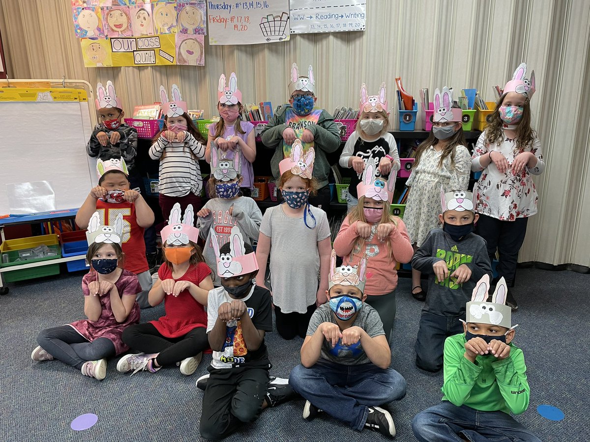“Hopping into Spring Break!” #firstgrade #underwoodproud