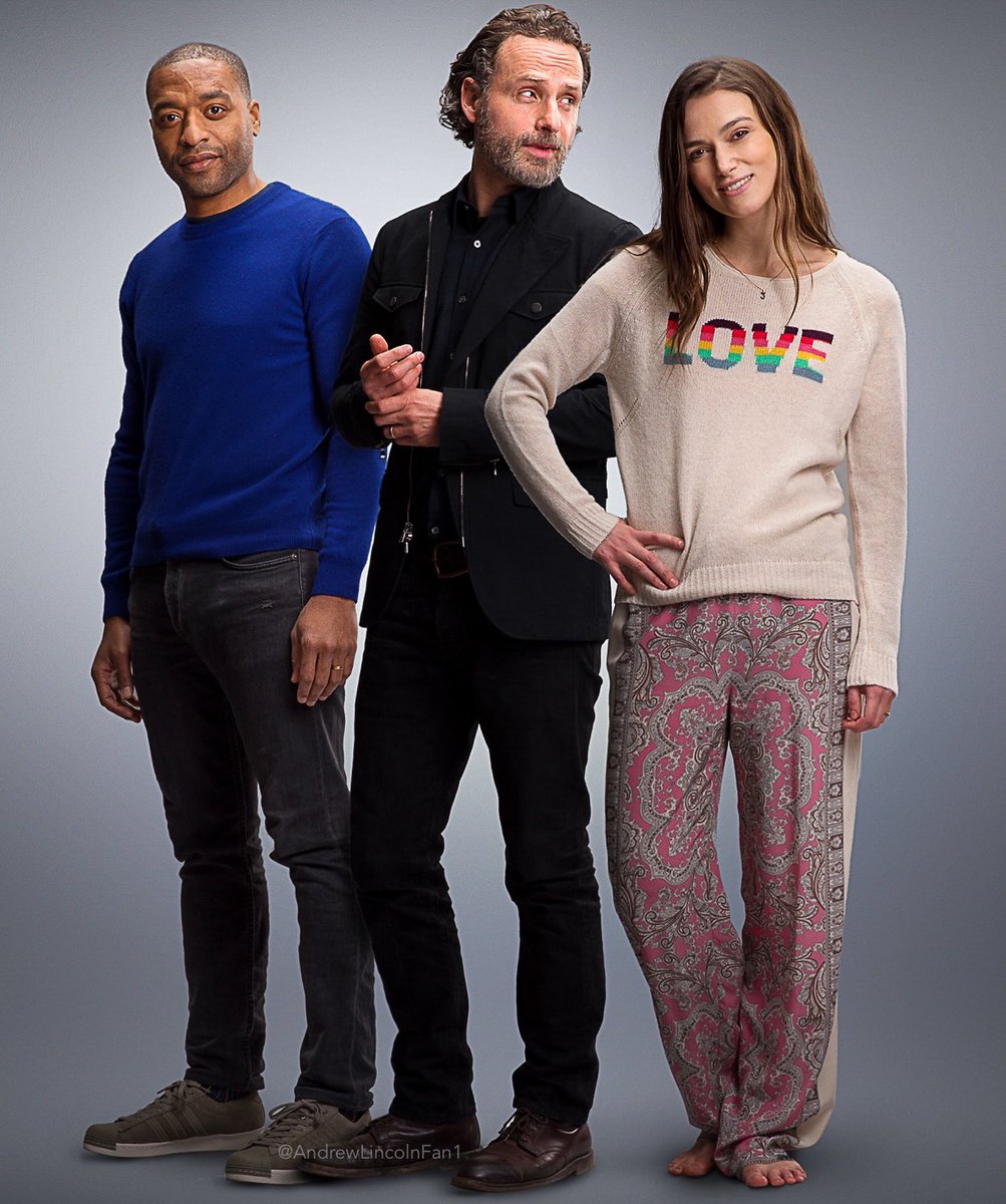 andrewlincolnf3's tweet photo. #rednoseactually #andrewlincoln #keiraknightley #chiwetelejiofor #mark #juliet #peter #2017 https://t.co/MAPJVu589G