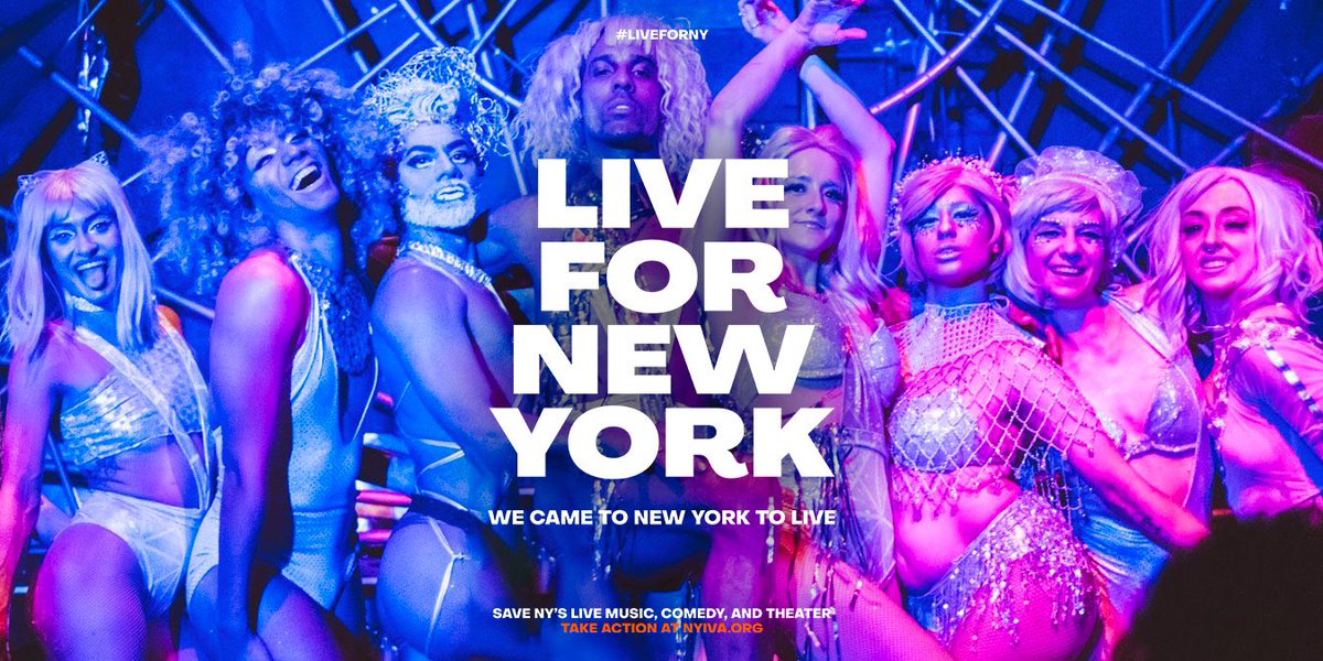 Have you emailed the New York State legislators yet urging them to budget the max amount for nightlife grants? We have until SUNDAY!! Sign your name on a pre-filled letter here: bit.ly/SaveOurStagesNY #LiveForNY @nyivassoc
