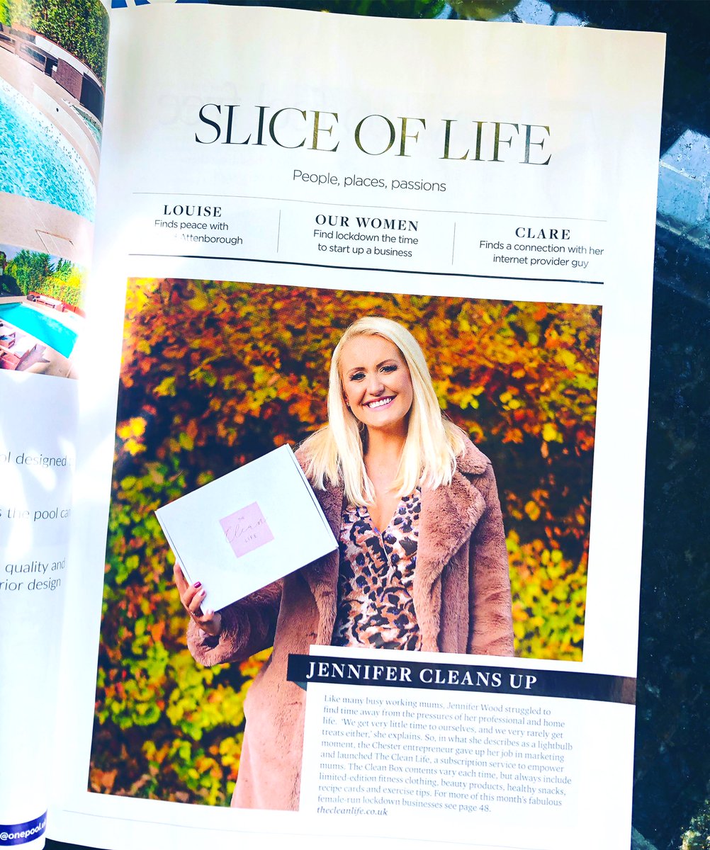 JenniferDodd8's tweet photo. When your friends sends you a note to say sheβs seen you in this months edition of @cheshirelife πππ
#cheshirelife #sliceoflife #smallbizwomen #femaleempowerment #entrepreneur #saturdayvibes #subscriptionbox #healthandwellness #thecleanlife https://t.co/HTT2LV7rQY