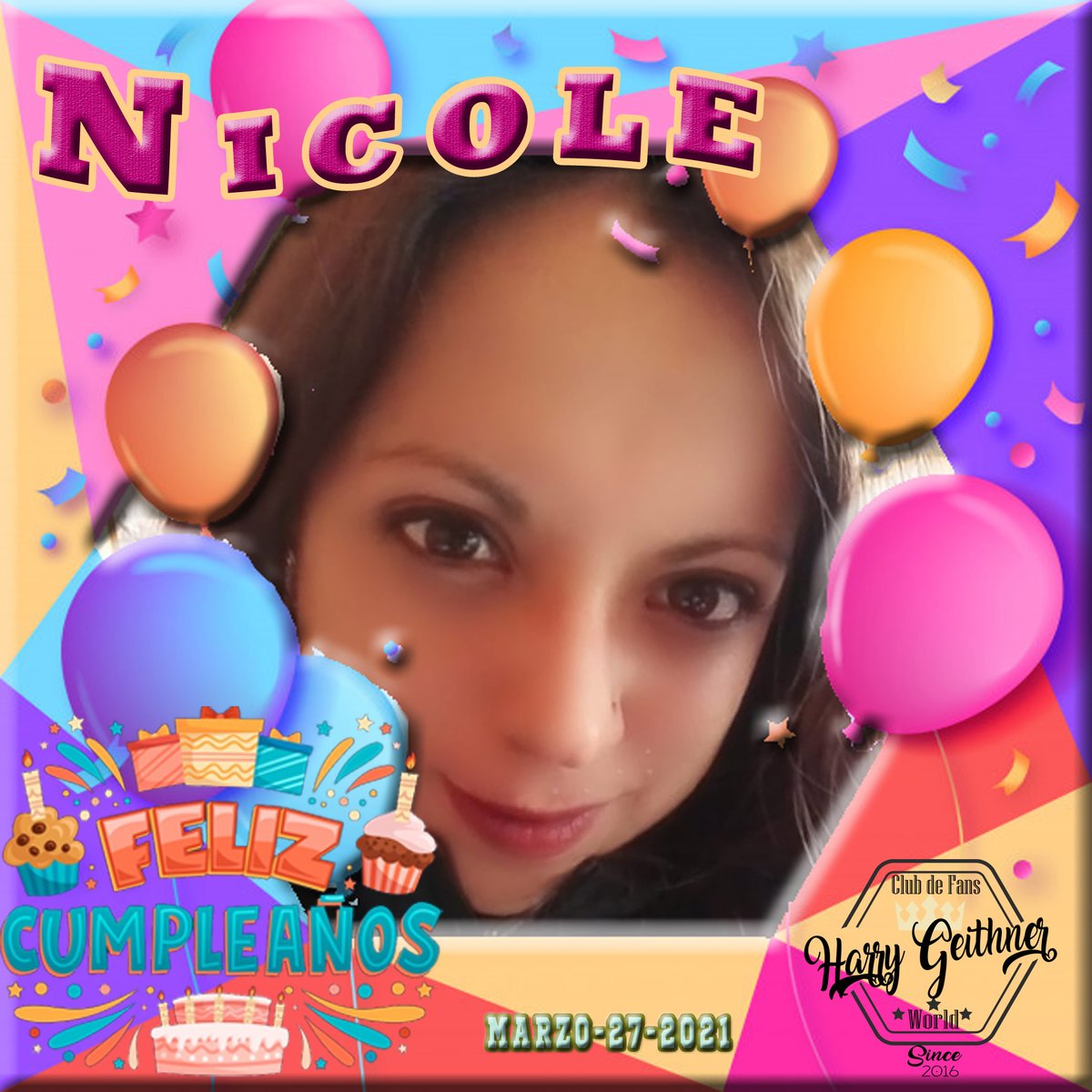 FanaticsHarryG's tweet photo. 🎵Estas son las mañanitas, que cantaba el Rey David, a ”las muchachas bonitas se las cantamos así...🎶“Día de #FiestaInternacional”🎈
@nicole16719 🎈Feliz Cumpleaños 🎈“Al infinito y más allá” •Buz•Película Disney “Toy Story” #ClubdeFans #FansHGW 
@harrygeithner
 #HBD🎂 https://t.co/MmOvHU8AUN