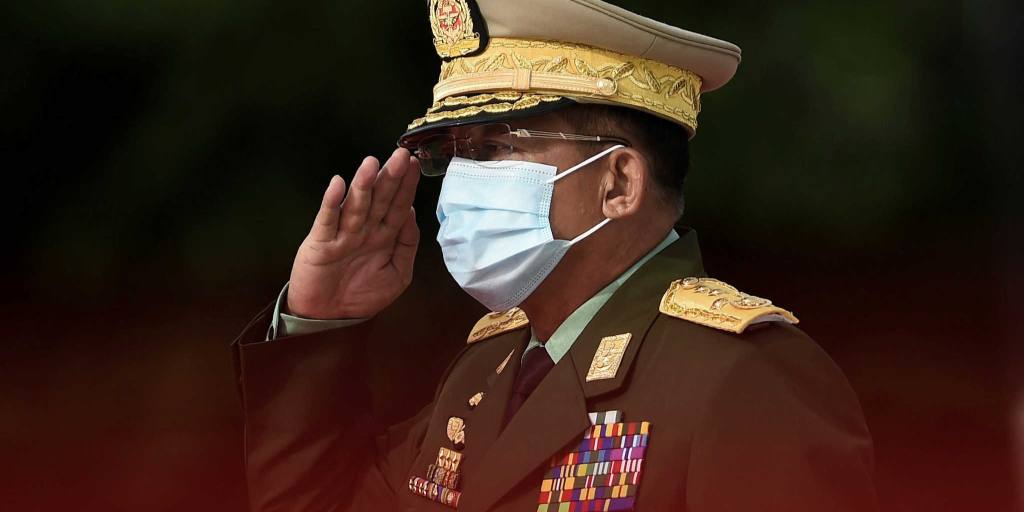 KenRoth's tweet photo. Today to mark Armed Forces Day, the Myanmar junta says it "seeks to join hands with the entire nation to safeguard democracy.” What does that mean? Its security forces kill at least 91 pro-democracy protesters. So what would an army dictatorship look like? https://t.co/m50agiERZH https://t.co/VOqZPfFXl0