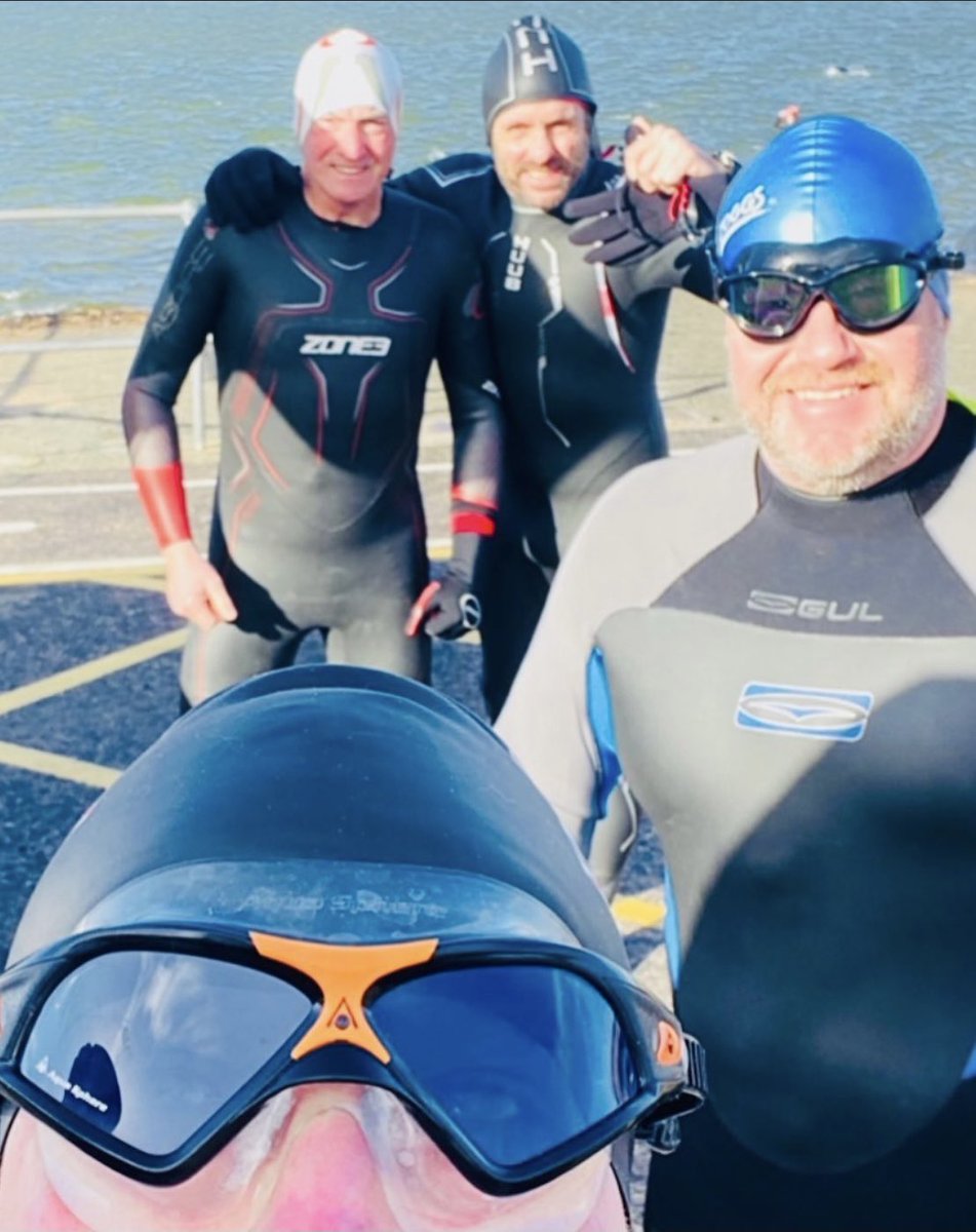 Windy out there today on #marinelakenewbrighton meant I took quite a few mouthfuls of salt flavoured water! 🌊 #swimming #coldwatertherapy #gul #wirral #health #fitness #pt #outdoors