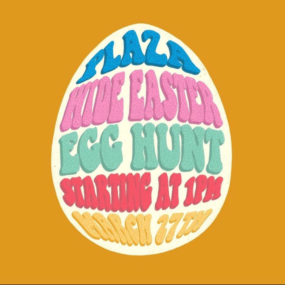 Plaza Wide Easter Egg Hunt 1:00 p.m. today!!!

*first come first served on finding the eggs.

#easteregghunt #exploreokc
