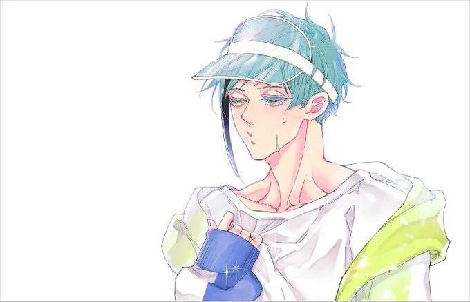 バルキャン⛺フロイドくん
(うっかり全身描いてしまったために入り切らない)

※このフロイドくんはジェイフロのものが描いています。 