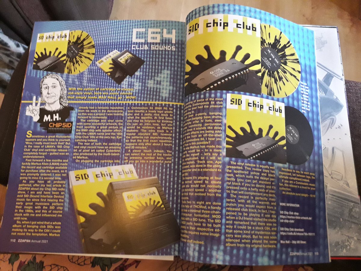 Retrobaby_LJ's tweet image. Yay the Zzap64 Annual has landed.... with extra goodies too. Annual for Max tho, inc his full spread review. #Zzap64 #fusionretrobooks