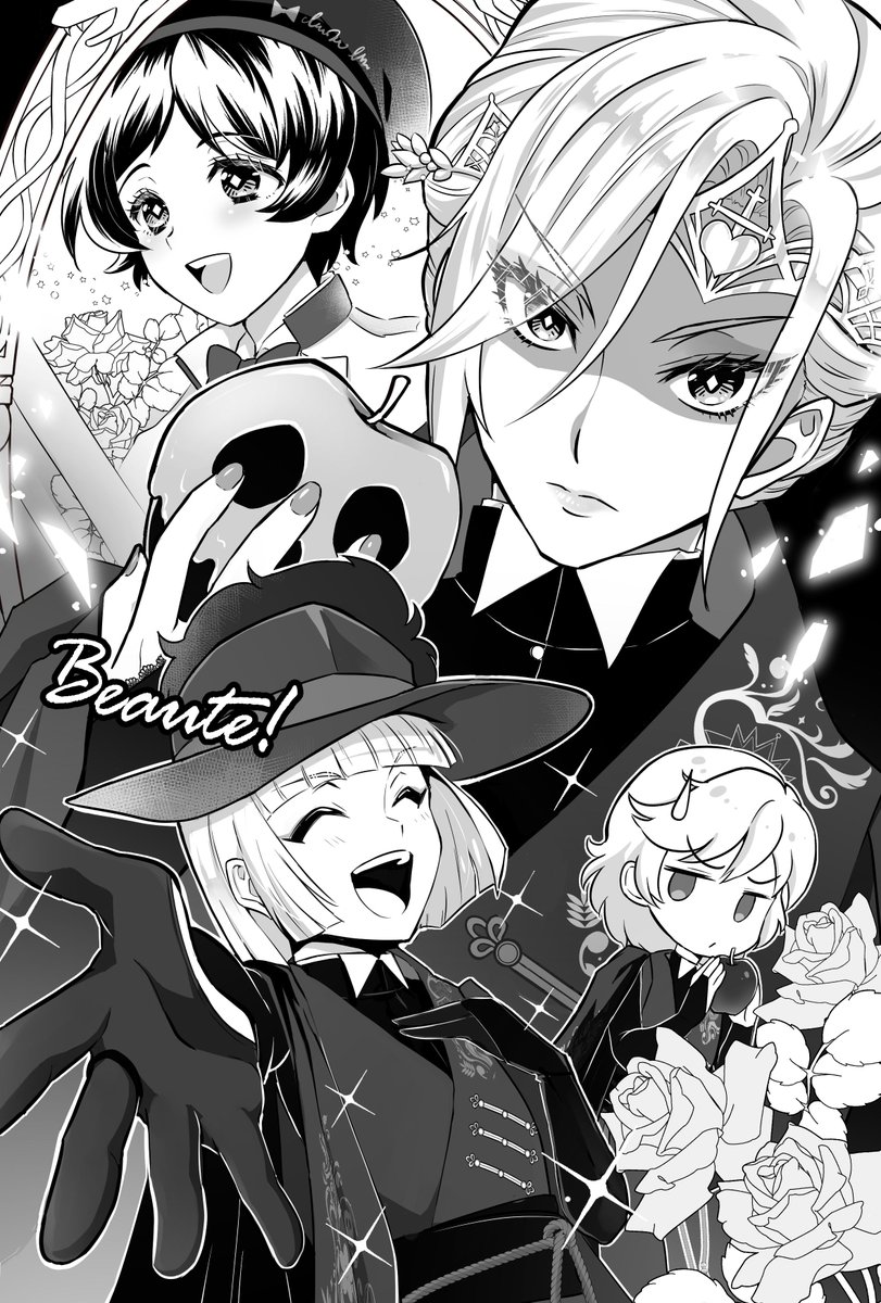 アニメディアに送ったやつなんだけど、ルークの手袋を描くのを忘れたので修正版です。 