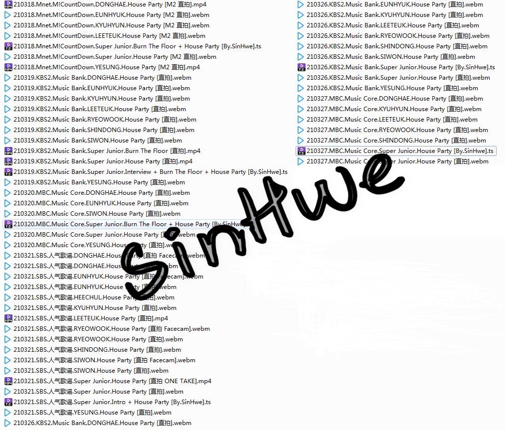 sinhwelee's tweet photo. #SUPERJUNIOR 
210318-210327 House Party
[By.SinHwe]

【DOWNLOAD】
Pan Baidu：https://t.co/uATKWNTYRG 
提取码：js87 https://t.co/zbPZXgPPHL