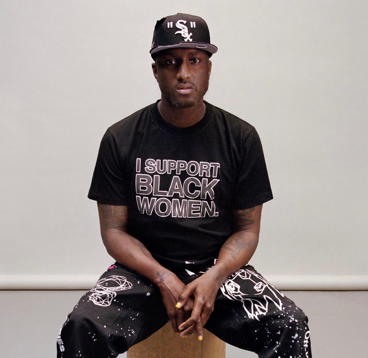 Virgil top abloh cap