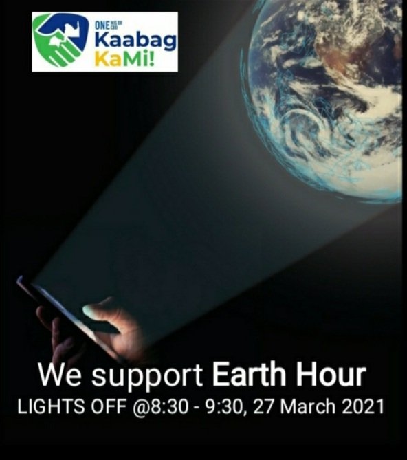KaabagK's tweet photo. #kaabagsakinaiyahan
#EarthHourPH 
#kaabagkami https://t.co/XeOxmX6O6R