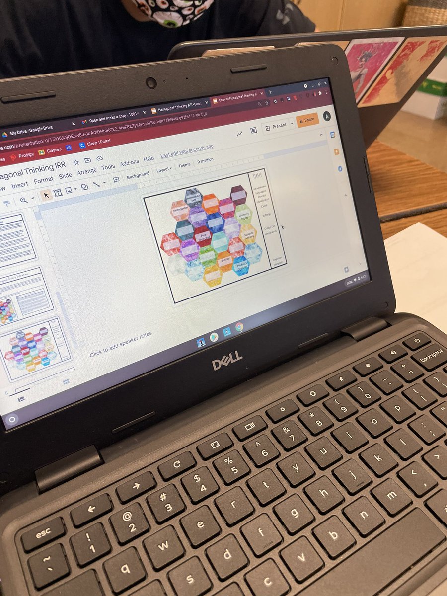 Padilla_86's tweet photo. Hexagonal thinking today at Saturday school. @atkinstornado @LISDsstudies #WeAreTornadoes https://t.co/RZkybb5D3l