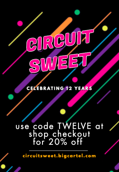 20% off EVERYTHING ends Tuesday use code TWELVE at checkout circuitsweet.bigcartel.com items low stock UK shipping only- @kimber_band / @cowgirlband / @LinguaNada / @APOfW / @atotaso / @petcrowband / @twisted__ankle / @SLONKSLONKSLONK / @Silent_Forum / @wearehighlow / @oldswing