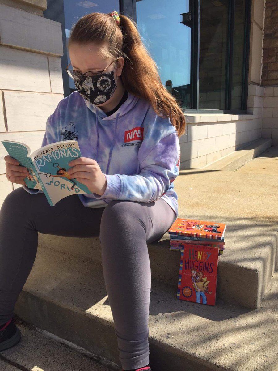 BNLehighValley's tweet photo. Remembering Beverly Cleary. She may be gone, but her stories live on and will continue to make magic for children for years to come. #bnmyweekendisbooked #Ramonathepest #bookselling204 https://t.co/IhMtJNje9V