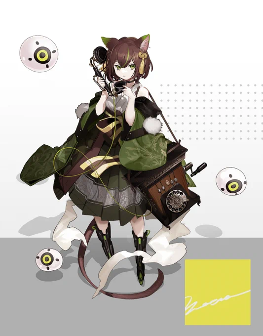 電話越しにしか話してくれないコミュ障猫ちゃん 