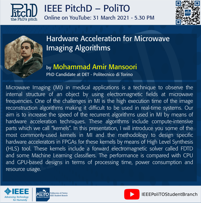 IEEESBPoliTO's tweet photo. IEEE PitchD #3
β 31 March 2021-5.30pm CET
π https://t.co/mS2Ec1ZQNZ
π Event: https://t.co/VUjc9zFaFP
βΉ Info: https://t.co/IMWaUeITfS
#ieee #iot #hardwareacceleration #microwaveimaging #airpollution #virtualreality #robotics #networks #sbpolito #polito #pitchd #research #phd https://t.co/rGIo11sicj