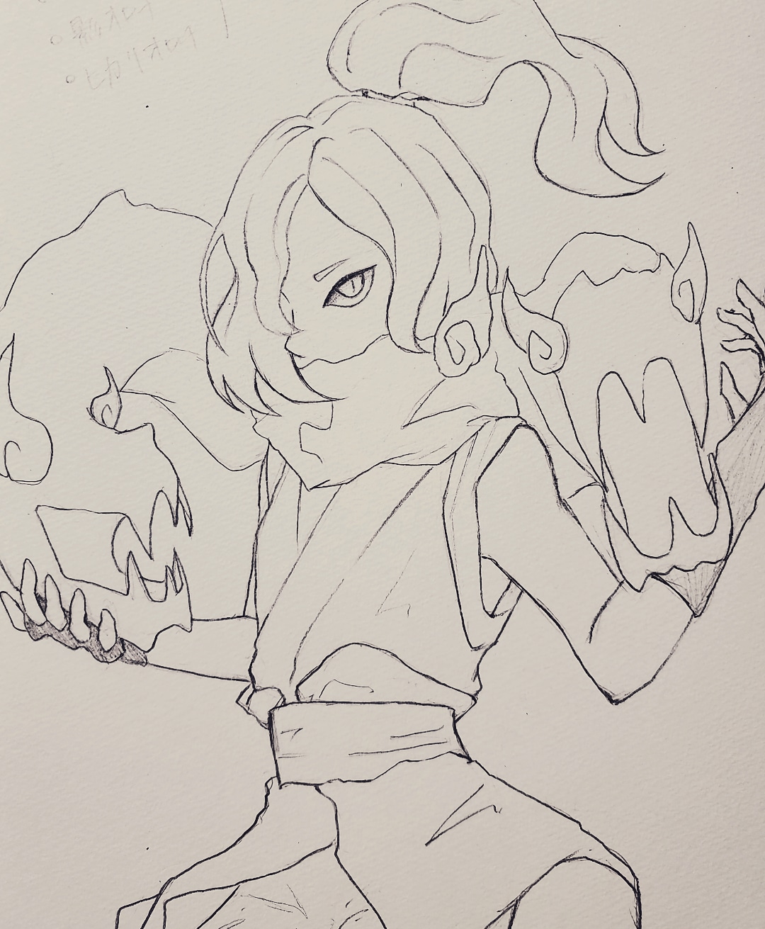 キエ 妖怪ウォッチ4月にケータ時代が 帰ってくるらしいですね 1番好きな世代ですね 懐かしくなったんでオロチ描きました 影オロチ ヒカリオロチとか固定してないですw 3人とも大好きなんで 選べない 妖怪ウォッチ オロチ 影オロチ