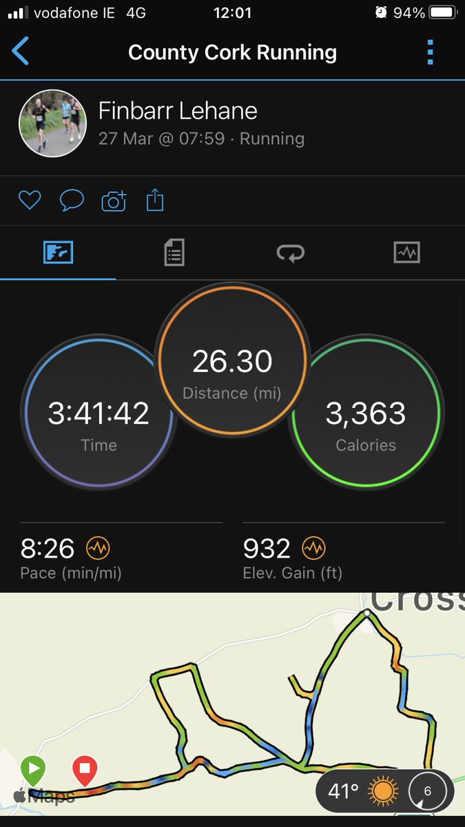 FLehane's tweet photo. Lockdown marathon done..not much else to do I guess 😜🏃‍♂️@EagleAC_1982 @RuairiEgan https://t.co/0nJpDQtvSb