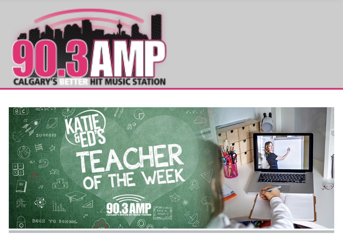 msawiseman's tweet photo. Thank you @ampcalgary and @ItsKatieAndEd for choosing me this week! It was an honour to be recognized and given a sweet token of appreciation. 💝 👩🏻‍🏫 #AMPMorningsWithKatieAndEd https://t.co/NlEXt3bzXL