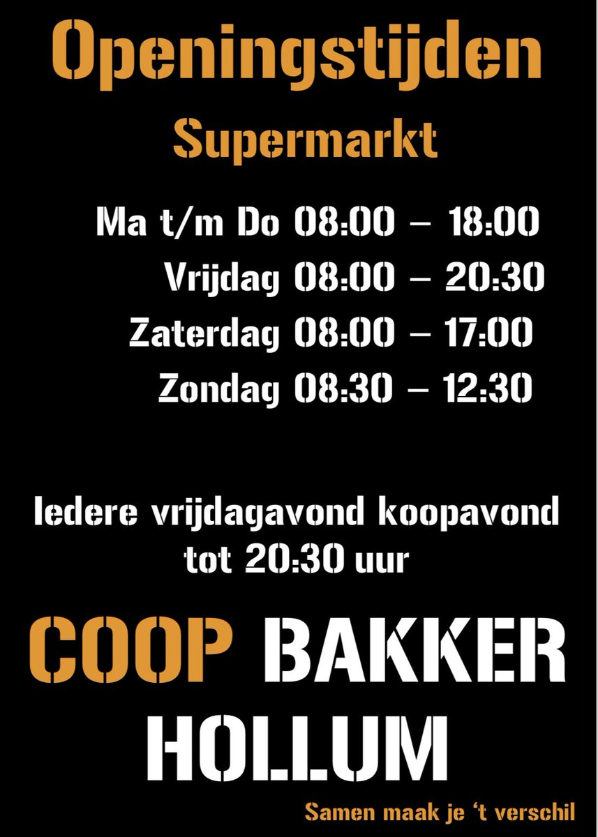 Coop Bakker Ameland tweet media