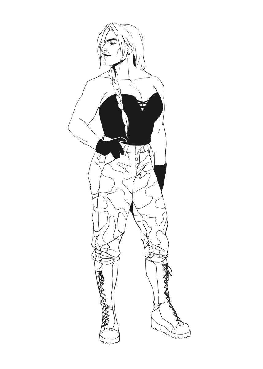 lachwriter's tweet photo. Really want to reach our extended goal, so we can do a cool bonus short exploring another of the hunters in The Preserve, drawn by the amazing @JennyOdio ! Meet Contessa Francesa “La Benelli” Urbina! Was inspired in part by the badass @xXAutumnIvyXx 💪 ^^

https://t.co/srMK3cQxkp https://t.co/Z6AJCe66zt