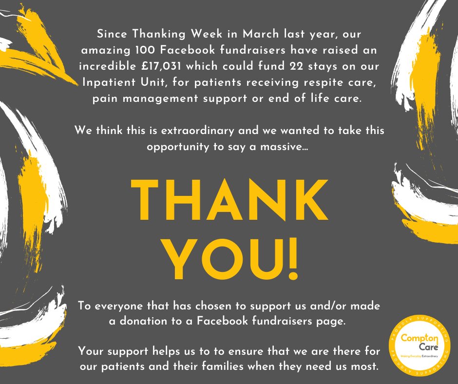 Compton_Care's tweet photo. Thank you!
#LetsSayThanks #ComptonCare https://t.co/zjqyiXPEis