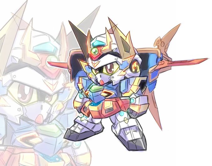 #私が描くとこうなる
とりあえず武者にするマン!
Gセルフは天零風になるし、ビルドストライクはからくり一門風から三烈神風にパワーアップする 