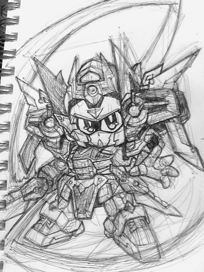 #私が描くとこうなる
とりあえず武者にするマン!
Gセルフは天零風になるし、ビルドストライクはからくり一門風から三烈神風にパワーアップする 