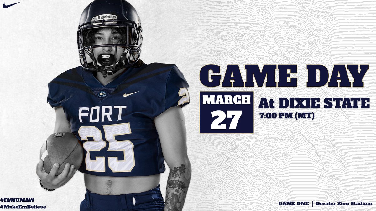 FB: It's 👏 About 👏 Time 👏

Skyhawks back on the field for the first time in 4️⃣9️⃣7️⃣ days tonight against former RMAC foe Dixie State! #TalonsUp #LetsSoar

📍 St. George, UT.
🕖 7 PM
📊 fal.cn/3ejrT
📺 fal.cn/3ejrS
📻 fal.cn/3ejrU