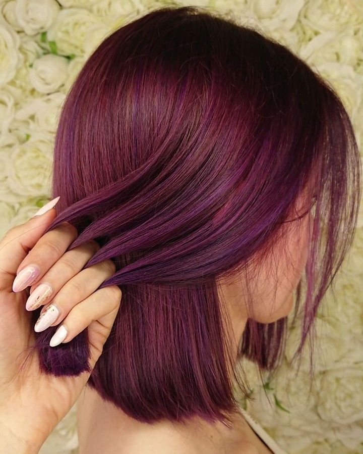 WellaEducation's tweet image. Major salon pro flex: showcasing gorgeous color AND gorgeous nails. 💁‍♀️ @andy.andydoeshair

#PROformula:
#ColorFreshCreate: High Magenta, Tonight Dusk, and Pure Violet (4:2:1)

#wellahair #wellalife #wellaeducation #stylistspotlight @wellahairusa