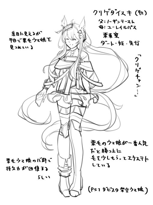 オリジナルウマ娘です 