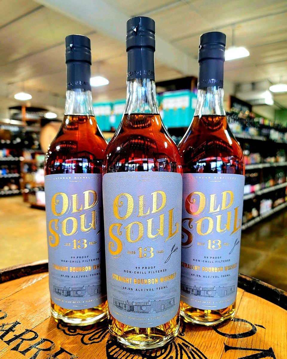 TheBottleShopga's tweet photo. @DrinkCathead 13 year Old Soul bourbon #oldsoul #straightbourbonwhiskey #nonchillfiltered https://t.co/JYnF3F6k7k