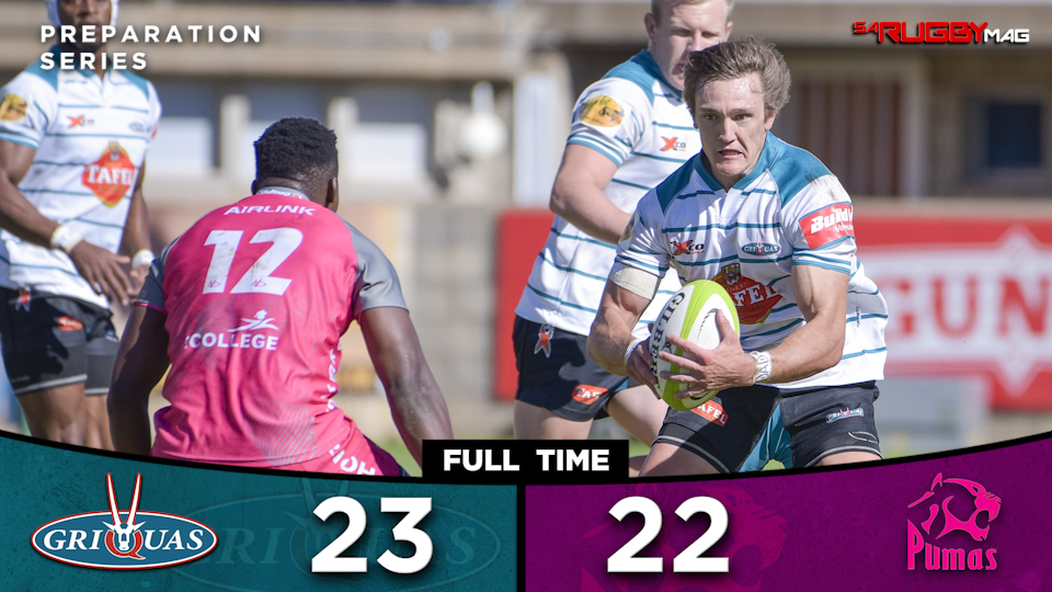 SARugbymag's tweet photo. Back-to-back wins for @GriquasRugby
#GRIvPUM #PreparationSeries https://t.co/eEIWIyYKBJ