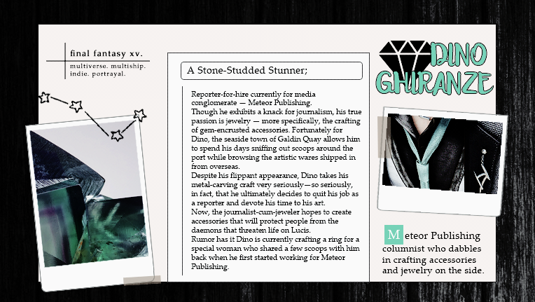 MeteorReporter's tweet image. ㅤ

ㅤ ㅤꦿ     ⌈ 𝐓𝐡𝐞 𝐀𝐬𝐩𝐢𝐫𝐢𝐧𝐠 𝐀𝐫𝐭𝐢𝐬𝐚𝐧 ⌋     
ㅤ ㅤ      ────  🜲◇⃟  ˊ˗ ⊹˚.⋆.
ㅤ ㅤㅤ  ⋆#ffxvrp ༄˚

ㅤ ㅤ