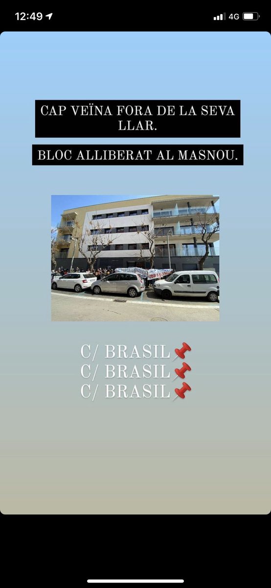 Quina cara teniu <a href="/miquel_samper/">Miquel Sàmper</a> <a href="/perearagones/">Pere Aragonès i Garcia</a>, <a href="/LauraBorras/">Laura Borràs 🎗</a> , mentre esteu negociant la vostra merda d’investidura, els <a href="/mossos/">Mossos</a> es disposen a desnonar famílies vulnerables al Masnou!

Doneu la cara, pareu els peus a aquesta policia sàdica!

#XarxaÉsForça