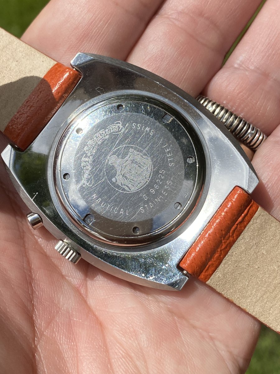 vwcweb1's tweet photo. By https://t.co/IdWNfpbdeM
Jules Jurgensen
Vintage 1970s "Nautical" Alarm Colourful Dial
More Info: https://t.co/FmKSZKTPJQ
#vwcweb #vintagewatches #vintage #watches #watch #julerjurgensen https://t.co/cwqf31v2GU