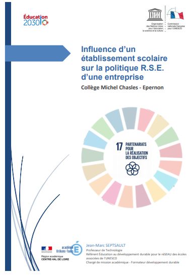 jemmasmc's tweet photo. Comment les #ecodélégués peuvent lier #RSE et #ODD ? Une école peut-elle influer une entreprise ? Nouvelle publication (suite du tweet) dans le cadre du #réSEAU français 🇫🇷des écoles associées de l'@UNESCO @ASPnetUNESCO  @CNFUnesco - @expanscience_fr - @Le_CERIB @ac_orleanstours https://t.co/nW9xNv2aDj