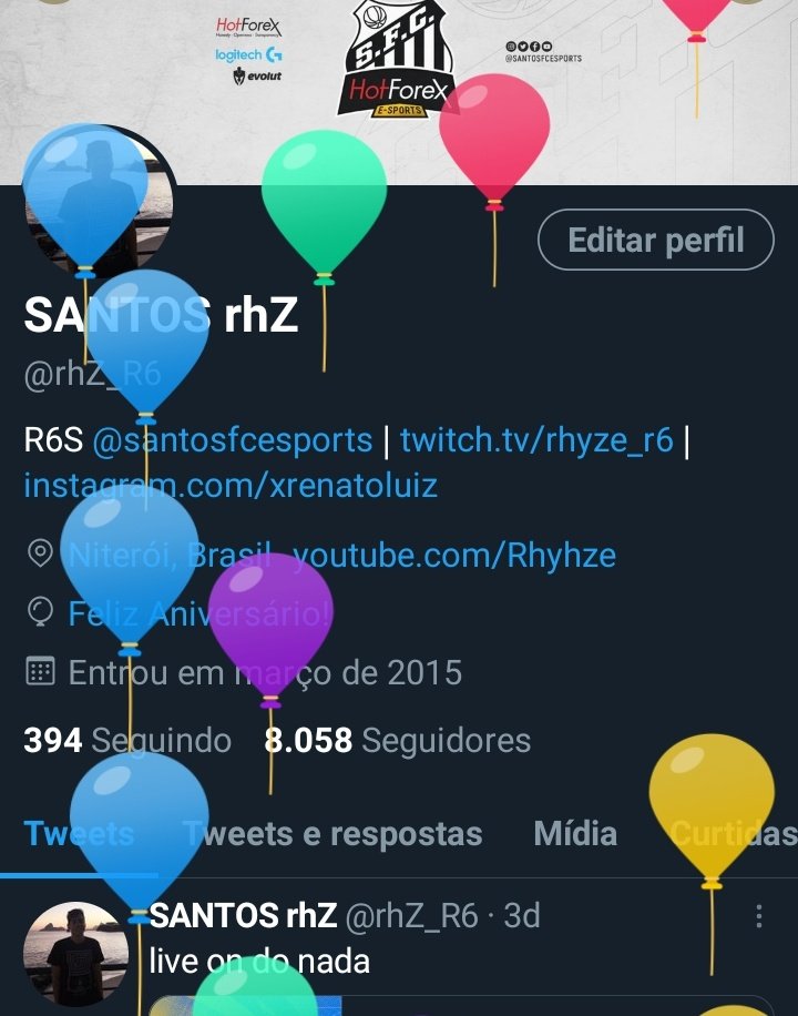 Santos Rhz Rhz R6 Twitter