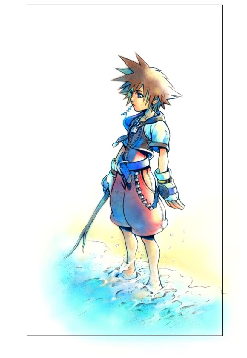 xenodusk's tweet photo. It's already March 28th in Japan so happy anniversary, #KingdomHearts! 💙 Hope there will be some exciting news leading to the game's 20th anniversary. :) https://t.co/RreatzveHy