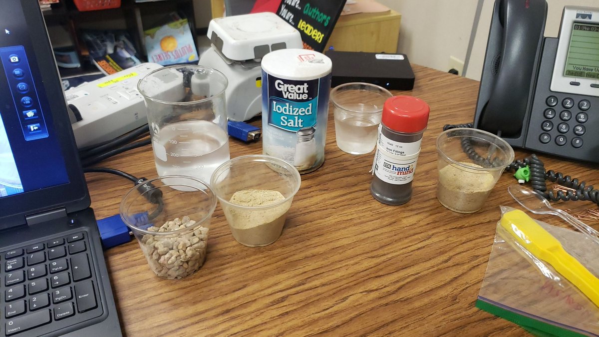 Sciencebyshelby's tweet photo. This week we discussed mixtures! We created and separated mixtures! https://t.co/b8EkhvDzPR
