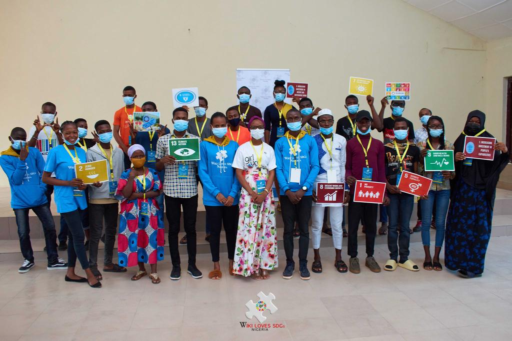 WikiLovesSDGsNG's tweet photo. We had the first Wiki Loves SDGs Nigeria Edit-a-thon at Ilorin, Nigeria today.
Thanks to all participants for being part of the maiden edition of the physical edit-a-thon.
Amazing prizes awaits top 9 editors.
#WikiLovesSDGsNG #Wikipedia #WikimediaNG #SDGs #WikiLovesSDGs https://t.co/RgHPQXtim4
